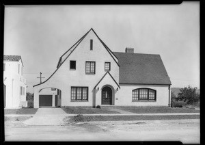 Architecture home--3132 Castle Heights Avenue, Los Angeles, CA, 1926