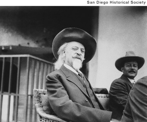 William "Buffalo Bill" Cody at the Panama-California Exposition