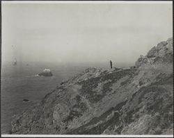 Ocean view from cliffs of Lands End, San Francisco, 680 Point Lobos Avenue, San Francisco, California, 1920s