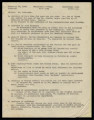 Minutes from the Heart Mountain Block Chairmen meeting, February 20, 1943