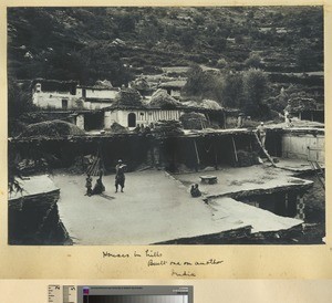 Hill village, Chamba, India, ca.1900