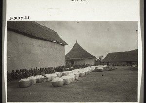 Baumwolle-Verkäufer von Bogu in Sokode