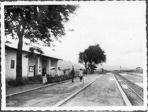 Station of the Usambara railway, Same, Tanzania, ca.1927-1938