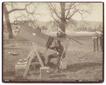 The Solar Eclipse January 1st., 1889, Cloverdale, Cal. I.W. Taber operating with special 60-inch focus camera, 3776