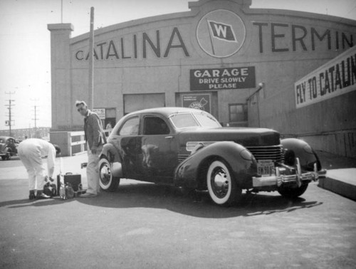 L. A. Harbor, Catalina terminal garage