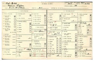 WPA household census for 311 EAST 116TH PLACE, Los Angeles County