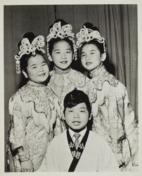 Portrait of the Ginny Tiu Quartet at the Sonoma County Fair, Santa Rosa, California, 1966
