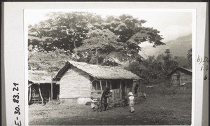 A village scene in Wokwae near Buea