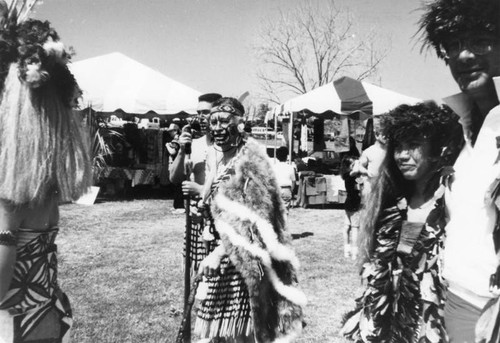 Participants at the Pacific Islander Festival