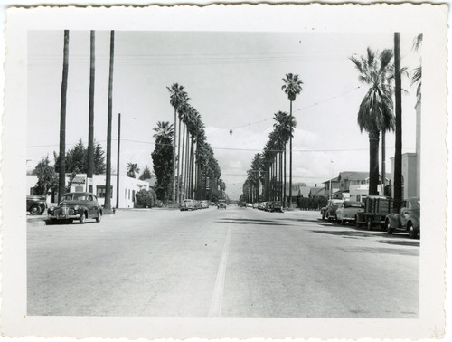 View Looking North on C Street in Oxnard