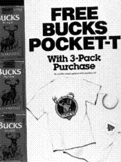 FREE BUCKS POCKET-T