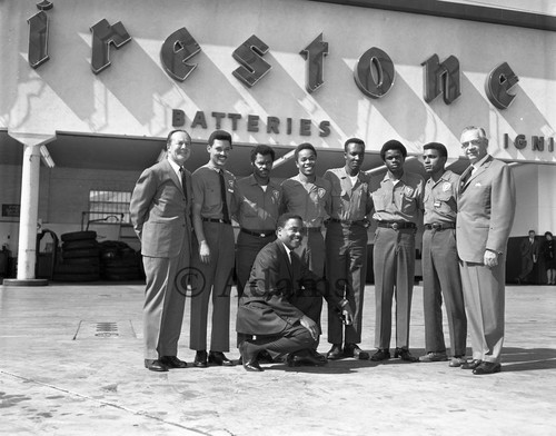 Firestone employees, Los Angeles, 1968