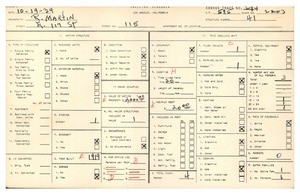 WPA household census for 115 EAST 117TH STREET, Los Angeles County