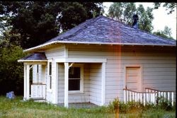 Luther Burbank Gold Ridge Experiment Farm Cottage during restoration, 1983