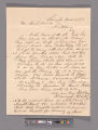 Henderson Roberts letter to Henry Smith French