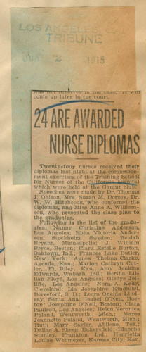 Twenty-four awarded nurse diplomas