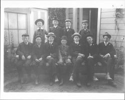 Professor Lippitt's Boys Club, Petaluma, California, about 1897