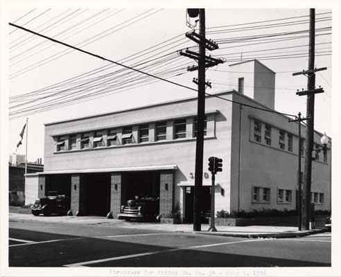 Firehouse for Engine Co. No. 34 - July 1, 1956