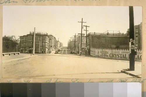 South on Mason St. from Lombard St. Oct. 1924