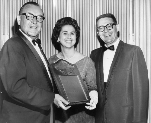 Councilwoman Rosalind Wyman and husband receive honors
