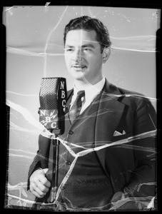 Mr. Bennett, announcer, Southern California, 1935