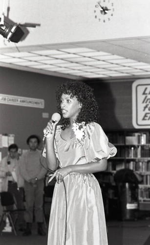 A. C. Bilbrew Library event, Los Angeles, 1983