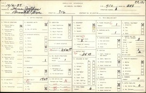 WPA household census for 716 BROOKS AVE, Los Angeles County