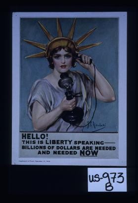 Hello - this is Liberty speaking