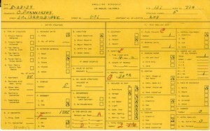 WPA household census for 401 S GRAND, Los Angeles
