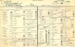 WPA household census for 819 E 43RD, Los Angeles