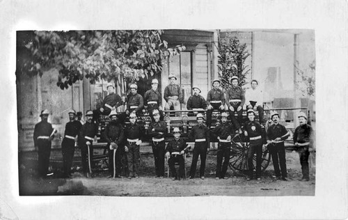 Fresno Fire Company July 4 1877 Fresno California
