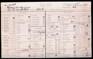WPA household census for 1408 LE GRANDE, Los Angeles County