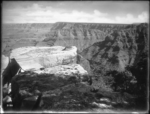 View of the Grand Canyon from Grand View Point, looking west, 1900-1930