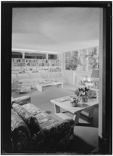 [Postwar House]. Living room