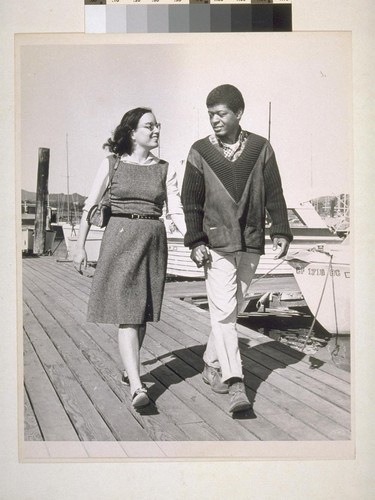 (Left to right) Marilyn Miller, and Victor Gamble