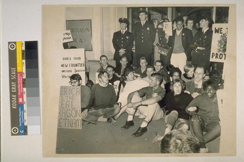 Anti-Vietnam sit-in in front of Sheraton Palace