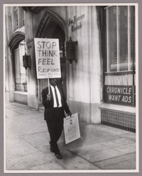 Picketer refused to give name