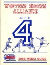 Western Soccer Alliance Season No. 4 / 1988 Media Guide