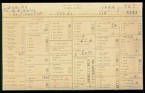 WPA household census for 247 S FLOWER, Los Angeles