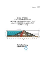 2008 Interim Surveillance Report : Leroy Anderson Dam, No 72-9, Santa Clara County