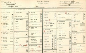 WPA household census for 4223 HOOPER AVENUE, Los Angeles County