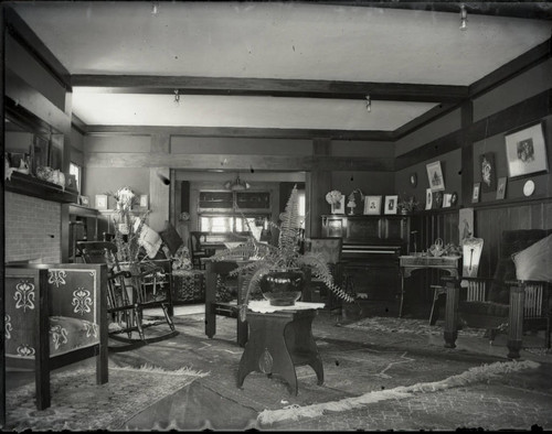 Interior of Mrs. Davidson's house
