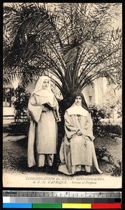 Two young missionary sisters, Algeria, ca.1920-1940