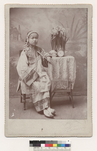 Smith portrait of seated Chinese woman