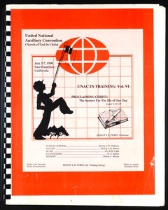 United National Auxiliary Convention, COGIC, syllabus, 1990