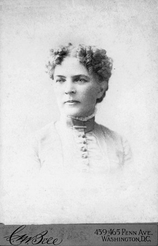 Portrait of Annie Bidwell 1883