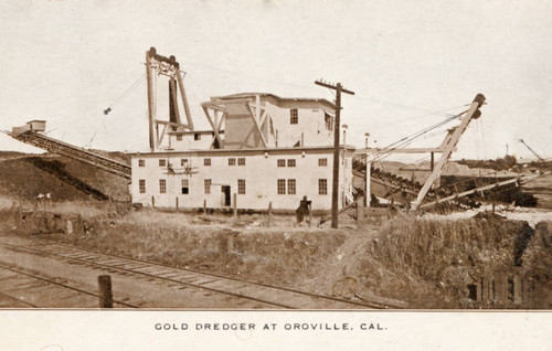 Gold Dredger at Oroville