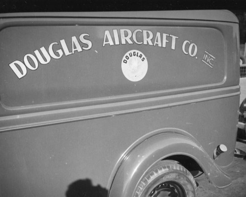 Douglas Aircraft panel van
