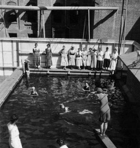 Diamond Match Company : swimming pool at factory in Chico