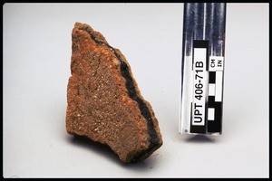 Fragment of Native American pottery